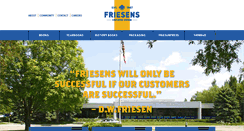 Desktop Screenshot of friesens.com
